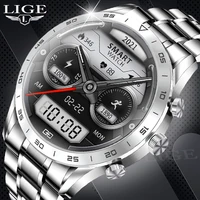 lige ecgppg smart watch mens 454454 hd 1 39 inch display bluetooth call ip68 waterproof 2021 new dial call smartwatch menbox