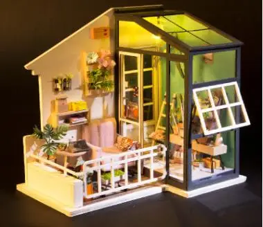 Новинка 2018 сборная деревянная хижина сделай сам художественный домик креативный