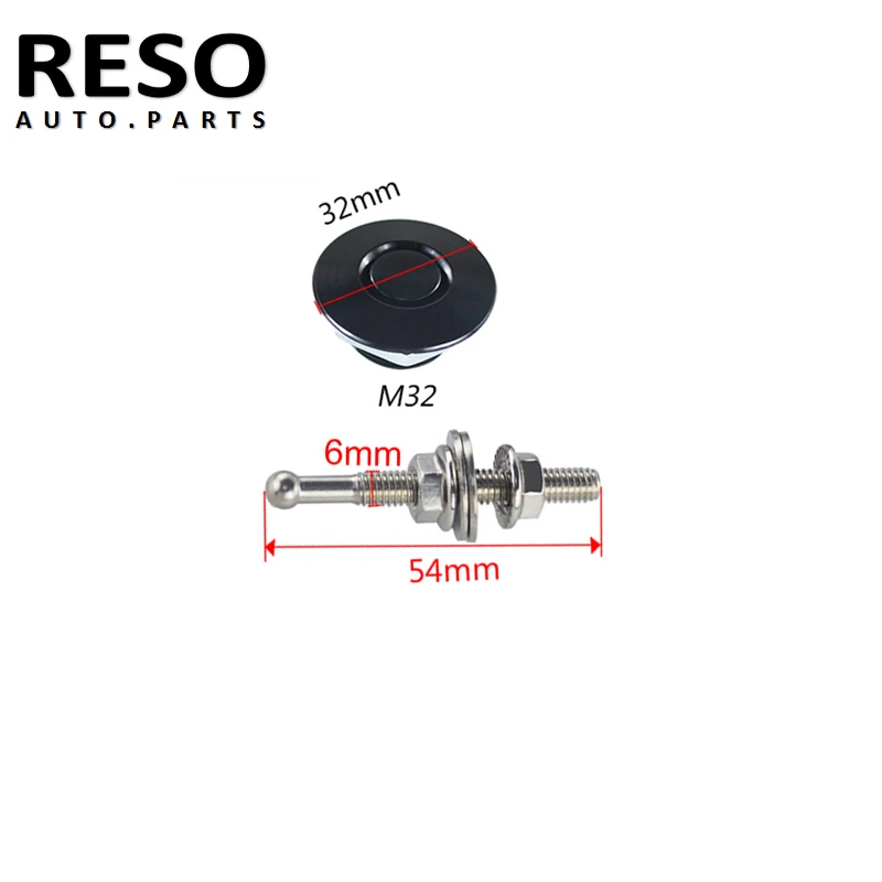 Универсальные алюминиевые зажимы для капота 1 25 дюйма 32 мм 2 шт.|Крышки двигателя| |