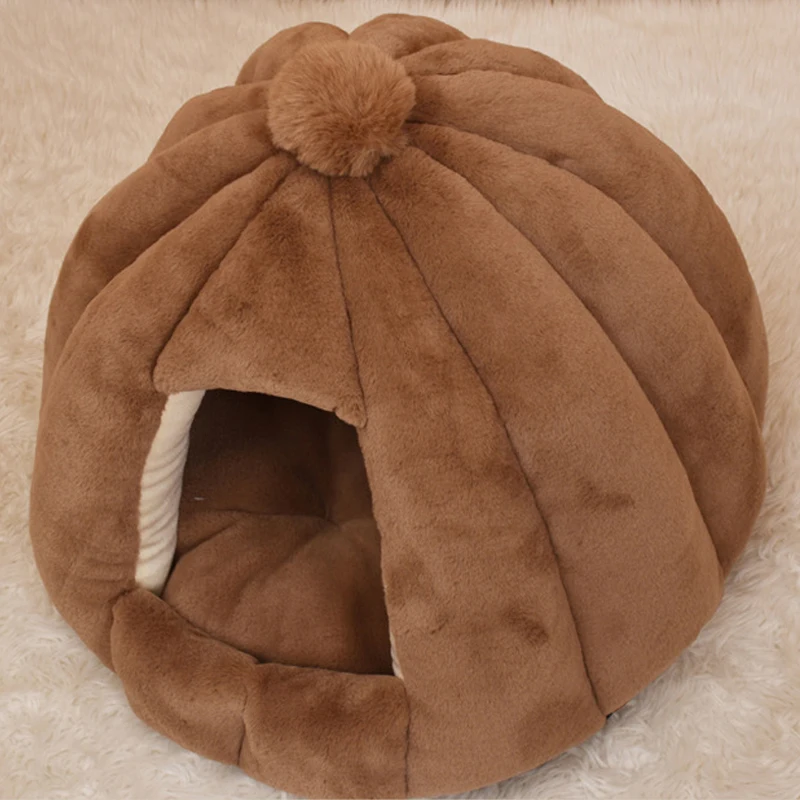 Petshy плюшевые теплые гнездо для домашних животных диван кровать собаки кошка