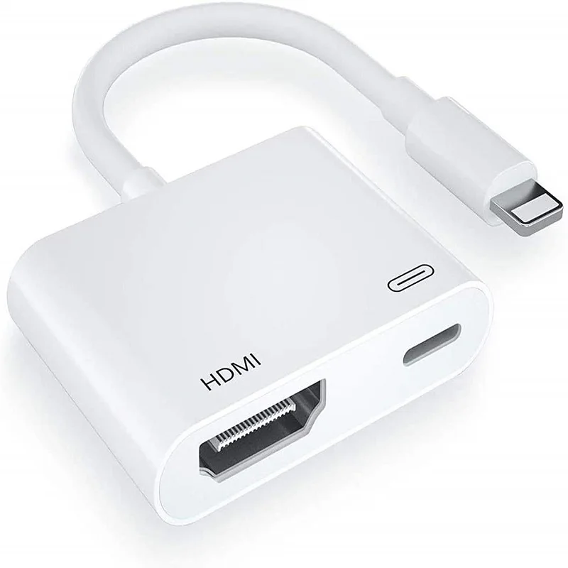 Адаптер Lightning/HDMI 1080P для iPhone 12/11/iPad Pro|Кабели HDMI| |
