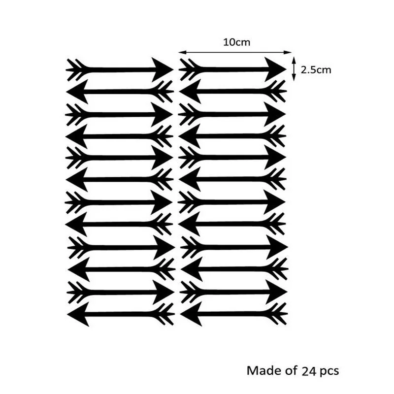 1 компл. съемные дома Спальня мультфильм стрелки мерцания Наклейки на стену Книги