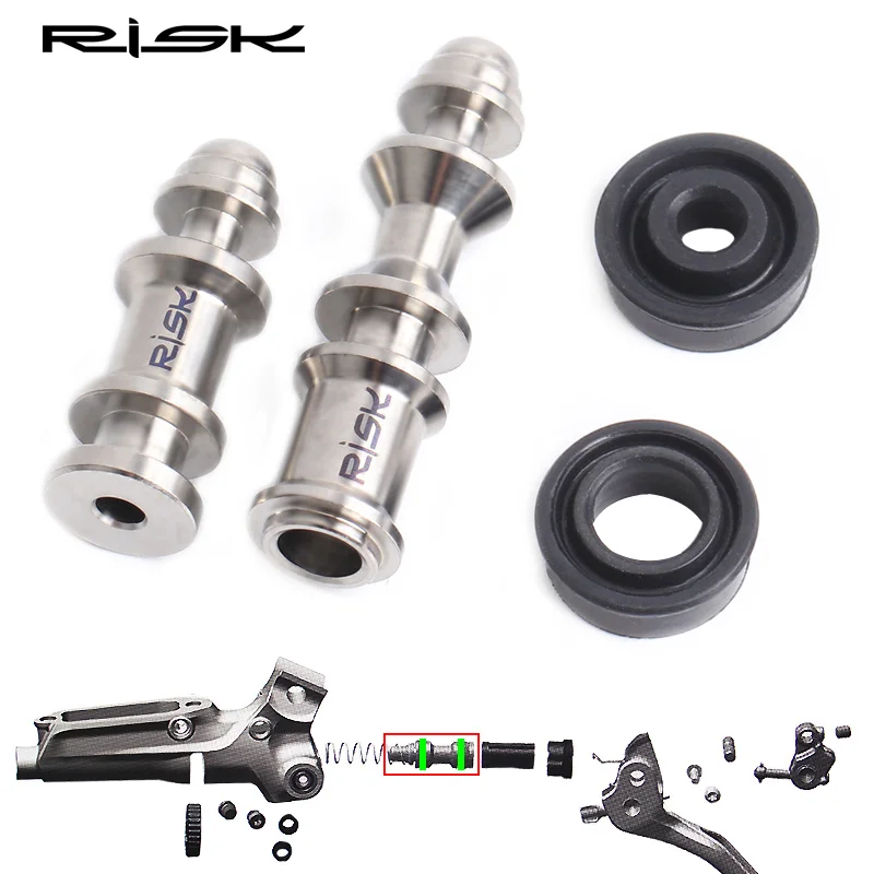 

RISK MTB Bicycle Disc Brake Lever Piston For SRAM AVID Guide R RE RS Level T TL Series Bike Parts Titanium Alloy