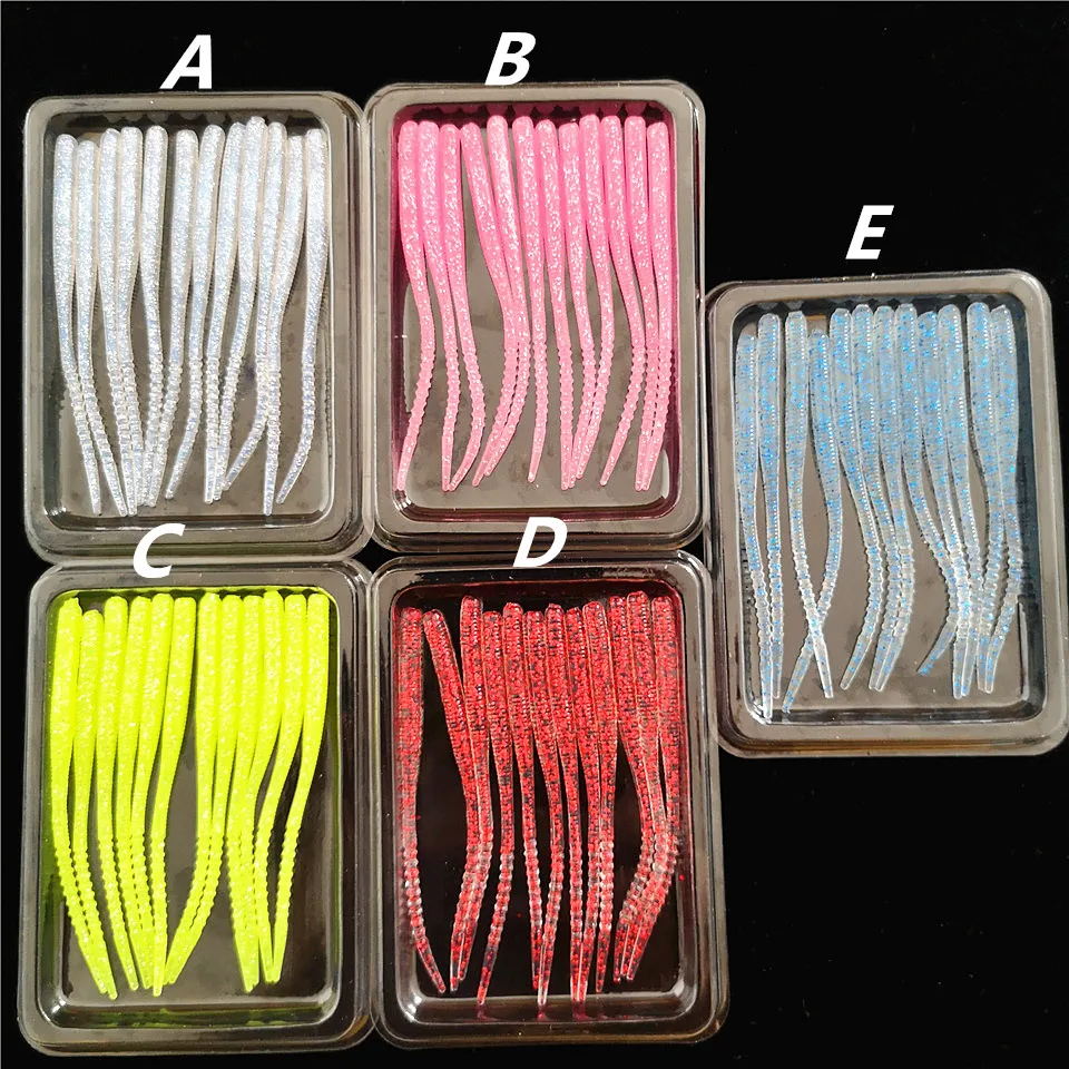 TSURINOYA New AJING Fishing Lure ELEGANT 0.5g 72mm 60pcs Rockfish Ocean Rock Bait Needle tail Soft Artificial Bai | Спорт и