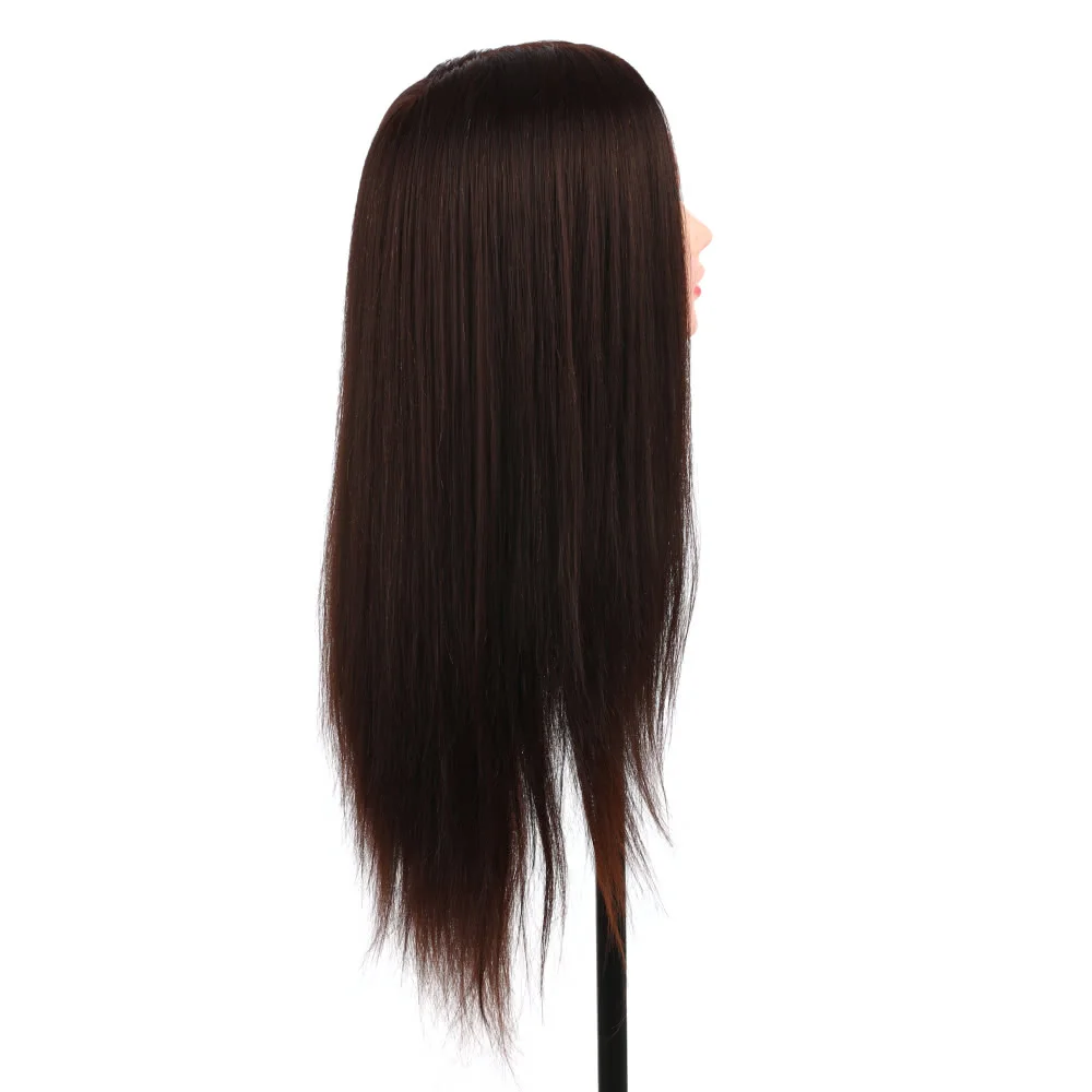 Длинные волосы обучение голова практика салон Парикмахерские Манекен кукла