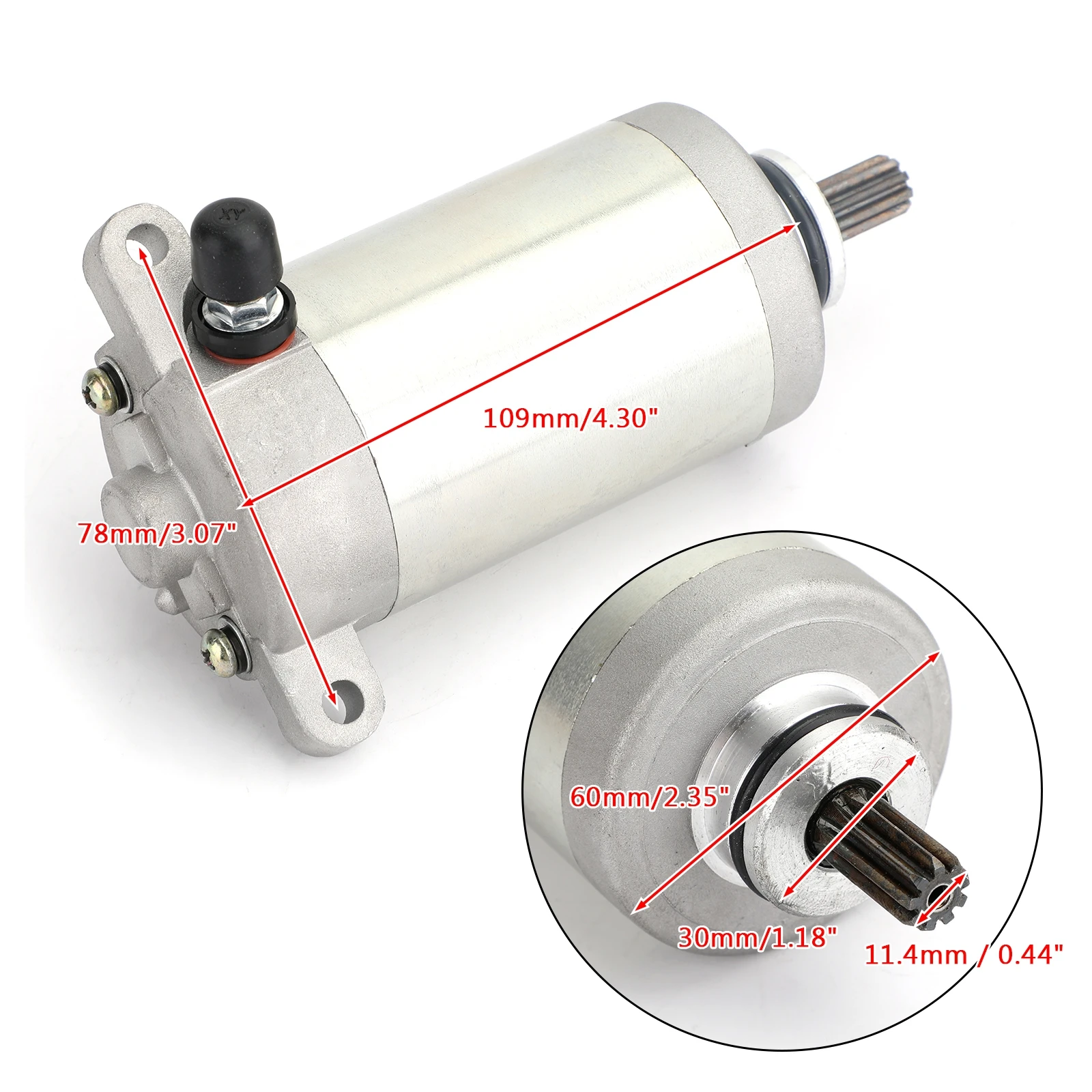 Artuatech стартер для Kawasaki KLF250 Bayou 250 A1-A9 228cc 2003-2011 KLF220 Bayou 215cc 1988-2002 21163-1253 21163-1266 ATV