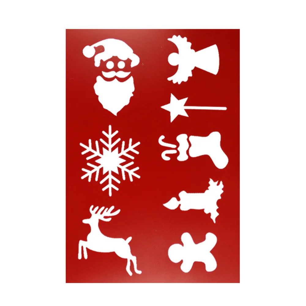 Украшение для дома 1 шт. DIY Рождественский торт кофе Форма Кофе Молоко кекс Шаблон