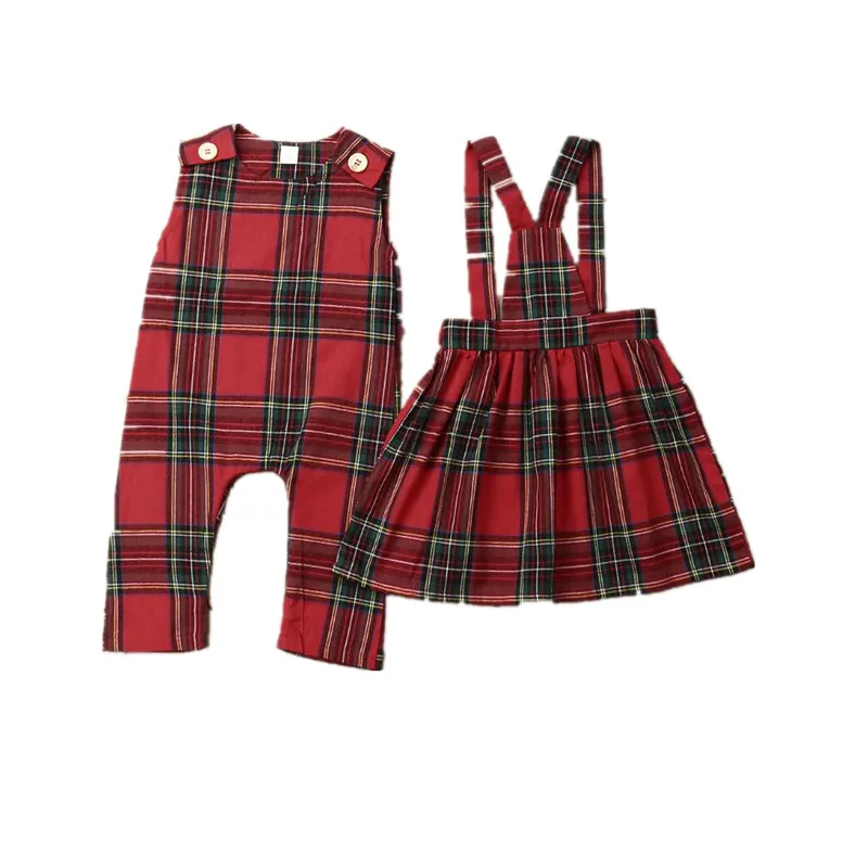 Подходящая одежда для сестры Рождественская женское платье маленькой девочки |