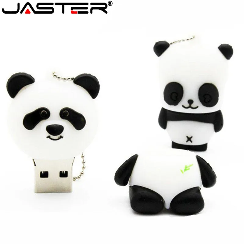 USB флеш накопитель JASTER в виде животного панды 4/8/16/32/64 ГБ|panda usb|panda pen driveusb flash drive mini |