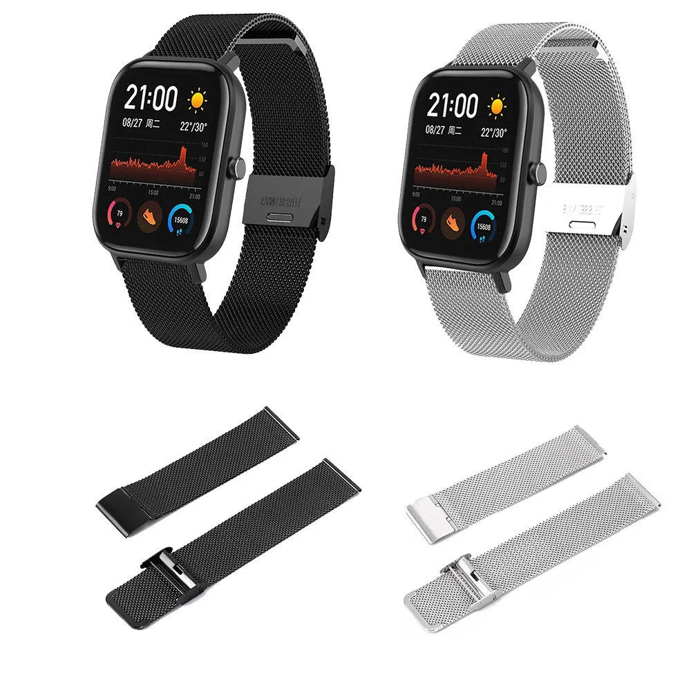 Замена Ретро ремешок для часов Huami Amazfit GTS умные часы подарок мужчин новая мода 2019