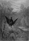 Gustave Dore: Orlando Furioso иллюстрация Шелковый плакат декоративной живописи 24x36inch