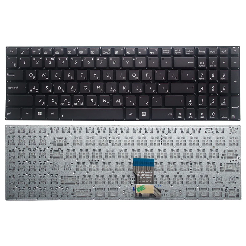 RU черный новый для ASUS 0KN0 NP1RU13 0KNB0 6622RU00 9Z.N8SBU.G0R NSK USG0R 13090000152 Клавиатура ноутбука