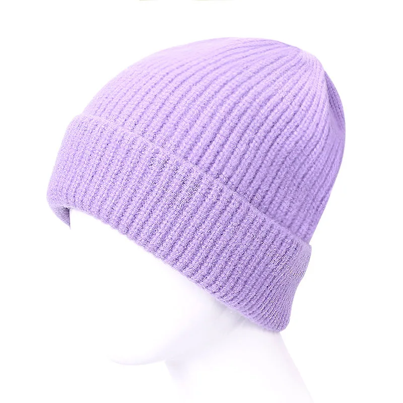 

Rabbit Beanie Hat for Women Winter Skullies Warm Wool Cap Gorros Female Cap Outdoor Hats Casual Beanies Fashion Crochet Bonnets