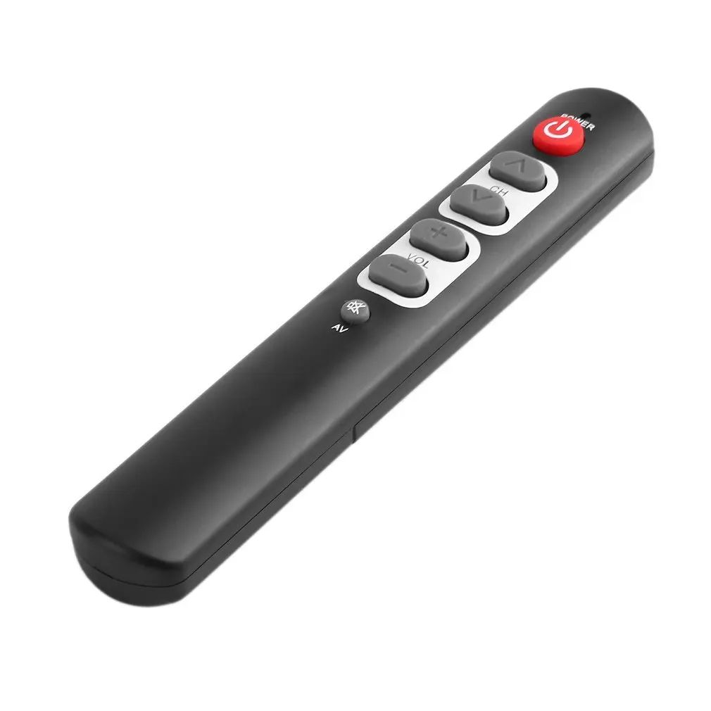 

Universal 6 Keys Learning Remote Control with Big Buttons smart controller duplicate for TV,STB,DVD,DVB,HIFI Newest
