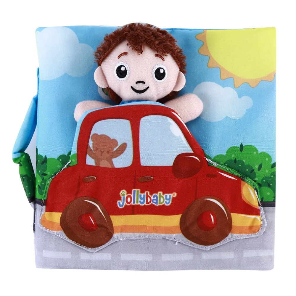 

Hot Sale Newborn Baby Cloth Books Soft Baby Toys Cartoon Toddlers Infant Development Children Early Learning & Education Toys