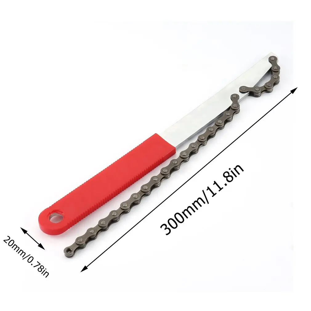 

TSAI Bike Repair Tools Bicycle Cassette wheel Turner Install Remover Tool Kit Bike Professional Durable Steel