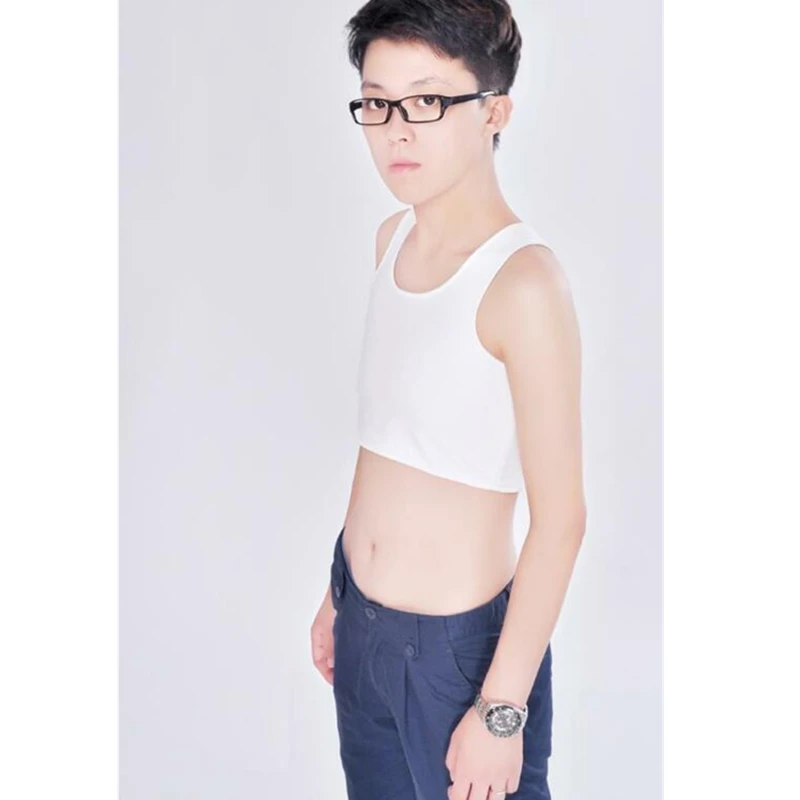 HIRIGIN корсет с короткой грудью для лесбиянок Trans Tomboy формирователь жилет косплея