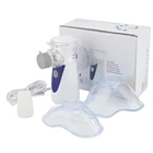 Портативный портативный сетчатый распылитель медицинский Бесшумный ультразвуковой прибор для парения ингалятор для здоровья мини-распылитель для детей и взрослых