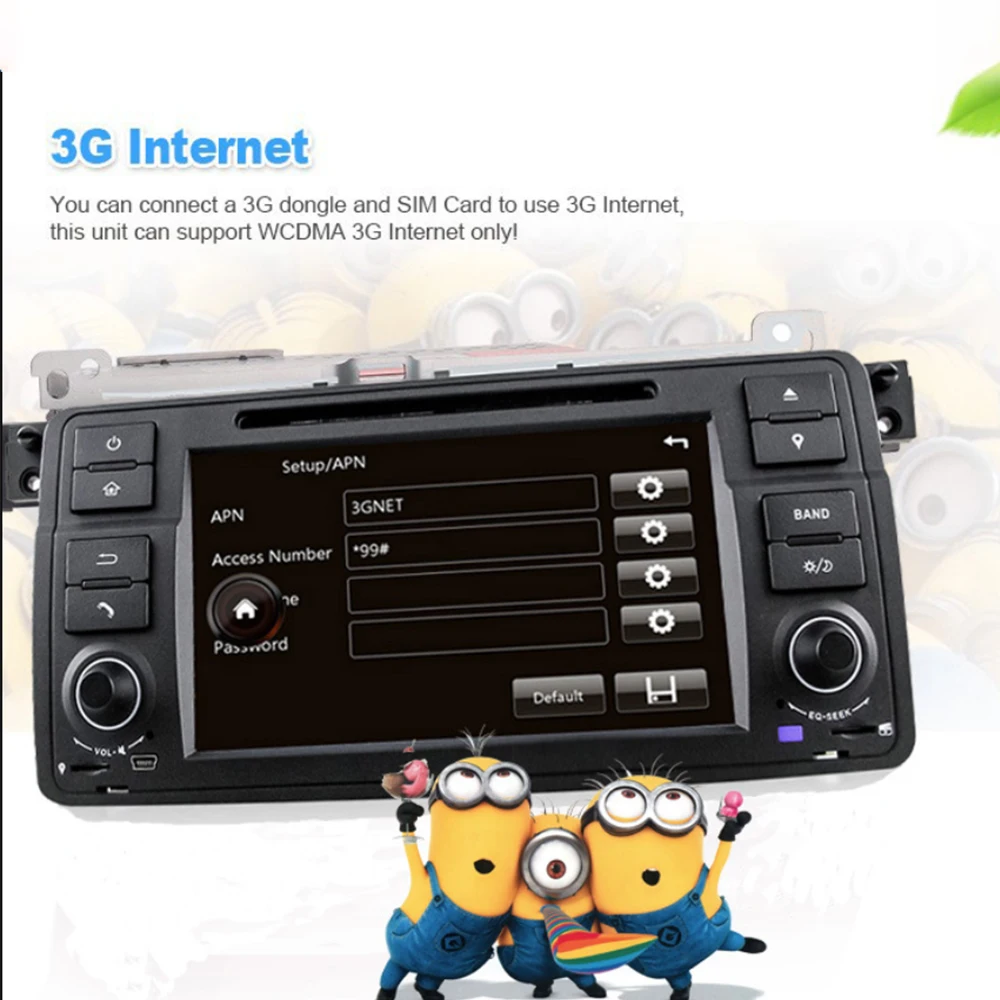 7'' Android System Car Video Stereo 1Din Bluetooth Radio Support Rear View Camera for BMW 3 Series E46 M3 Rover 75 MG ZT |