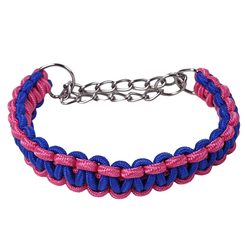 Ошейник для крупных и собак регулируемая цепь средних Модернизированный цвет