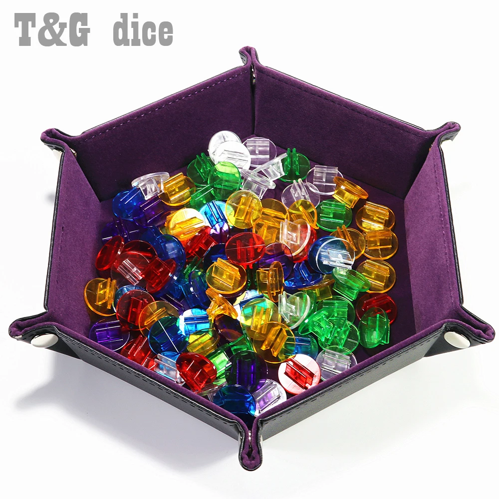 Двусторонний поднос из искусственной кожи мягкий бархатный простой складной