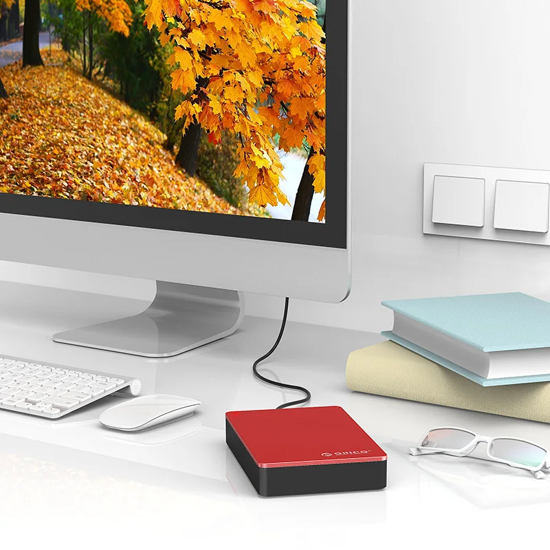 ORICO Алюминий 3," USB3.0 к SATAIII чехол внешний корпус жесткого диска 8 ТБ 3,5 SSD/SATA HDD адаптер Поддержка UASP