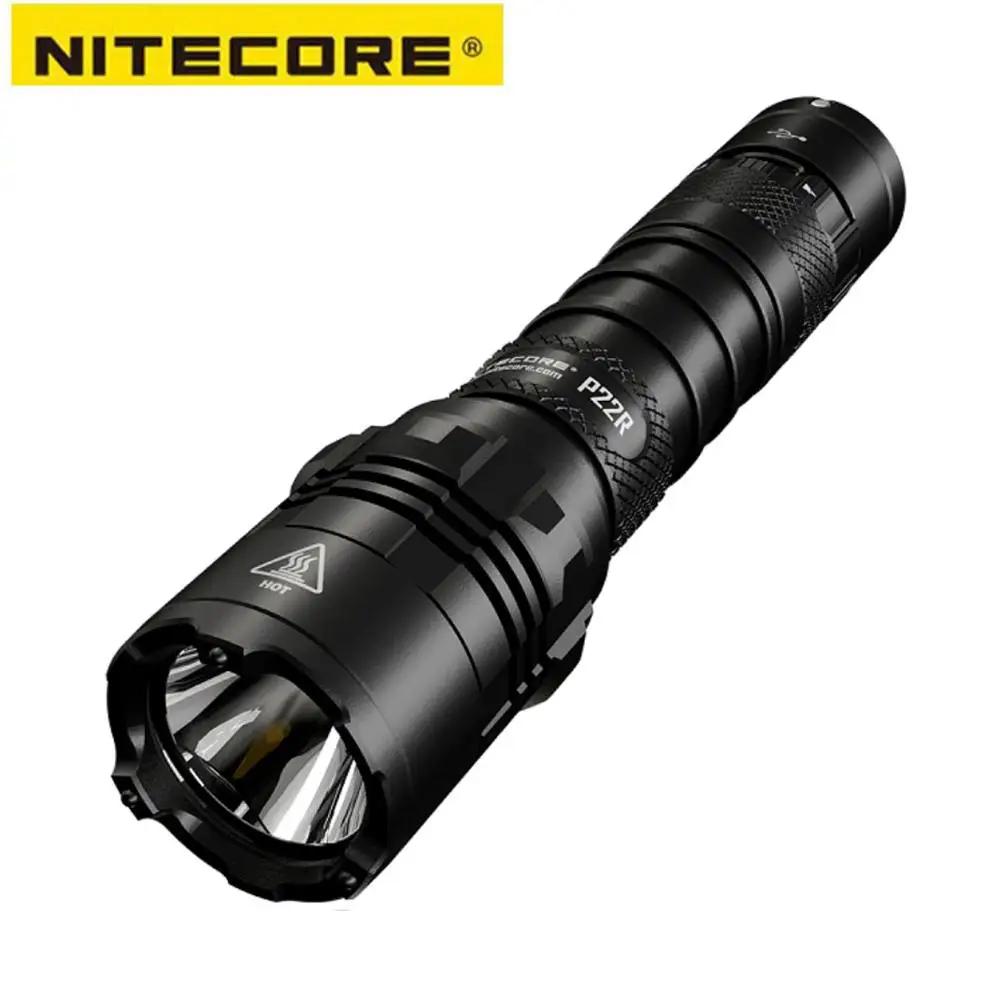 NITECORE P22R CREE XHP35 HD светодиодный 1800 Люмен USB C Перезаряжаемый для правоохранительных