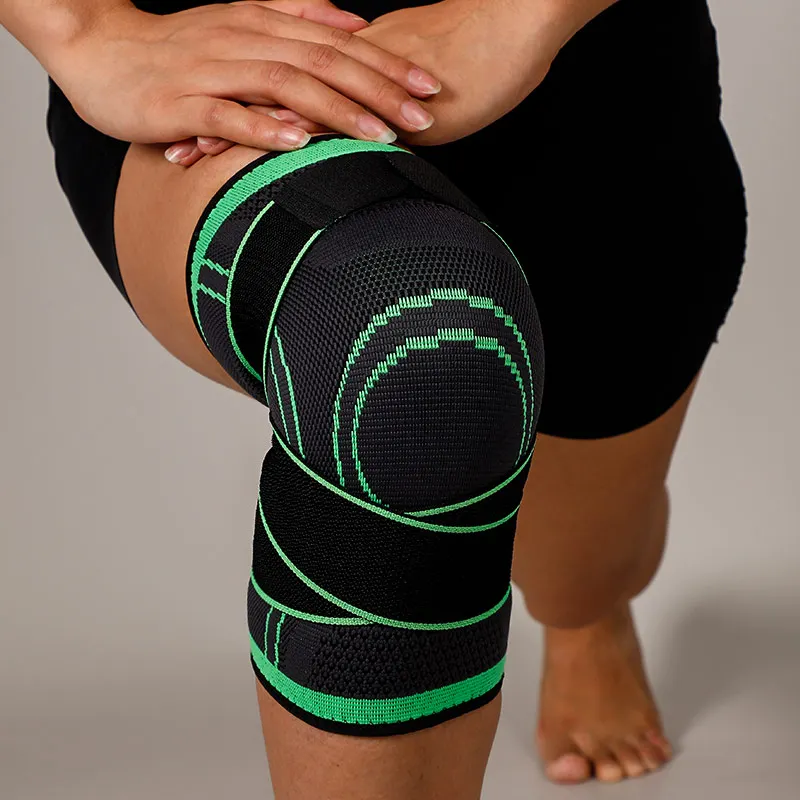 1 пара для мужчин и женщин наколенники Компрессионные рукава суставов боли в
