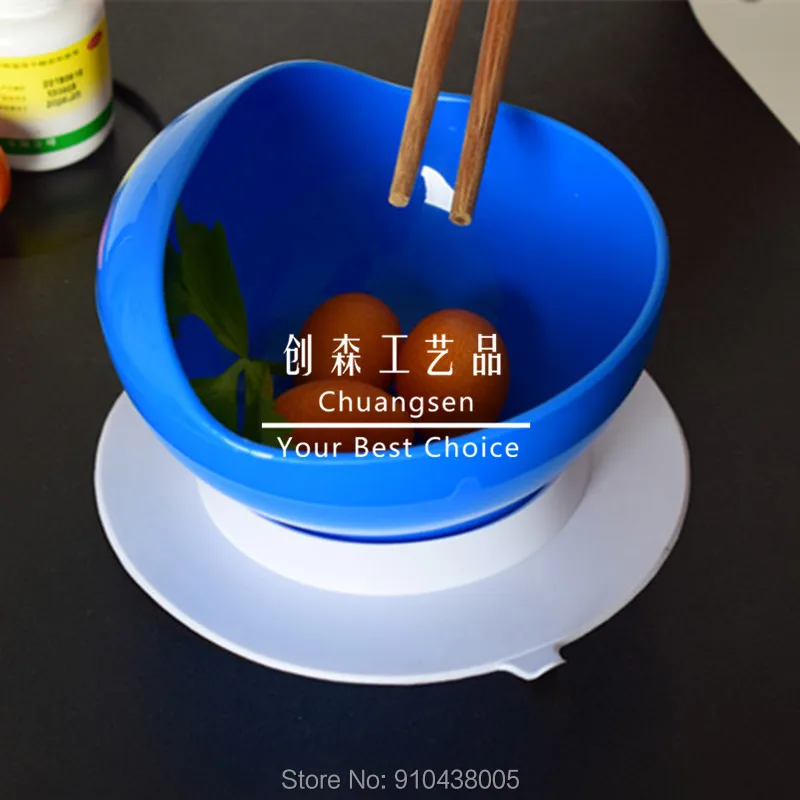 Портативная распылительная чаша с присоской базовая тарелка для пожилых людей