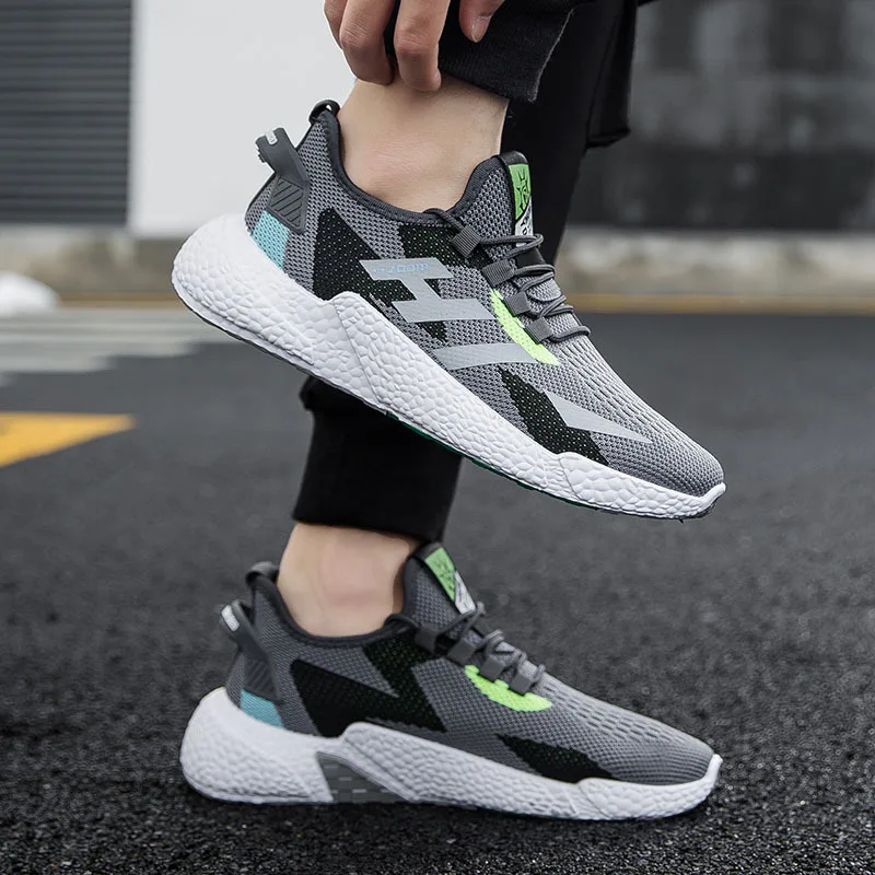 

Мужские кроссовки DongHong 2021, Повседневная модная мужская обувь, прогулочная обувь, Беговая мужская обувь, большой размер 39-46, мягкая подошва 4,9