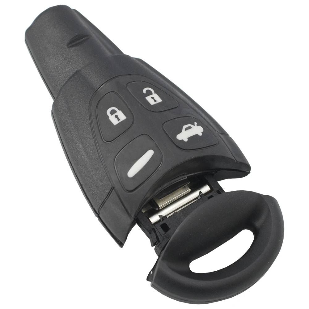 Чехол для автомобиля WhatsKey чехол ключа Saab 93 95 9-3 9-5 2003 2004 2005 2006 2007 мягкие пуговицы