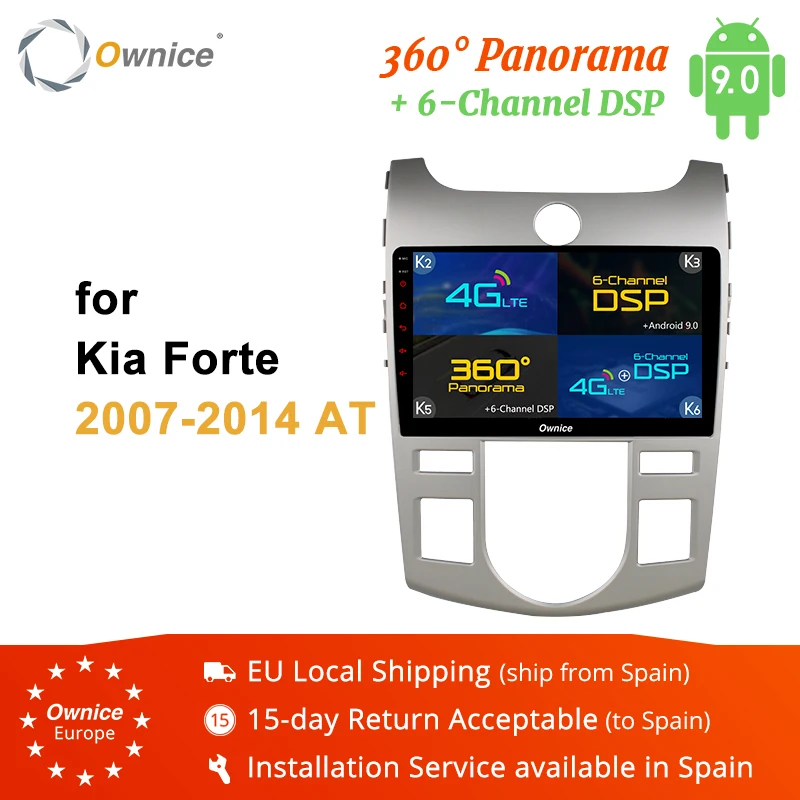 Ownice K1 K2 K3 K5 K6 Android 8 1 Octa Core автомобильный Радио плеер для Kia фотрье 2010 2011 2012 2013 2014 DVD 4G