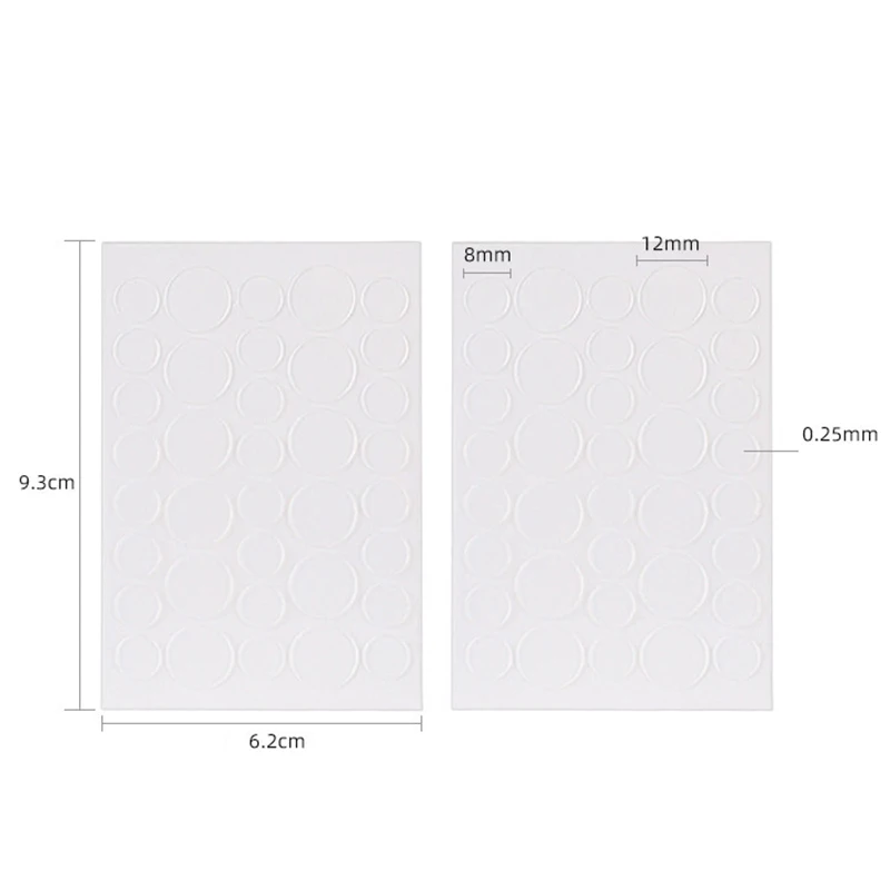 24/36 точек 8 мм 12 Маскирующие нашивки от прыщей Исцеляющие пластыри невидимое