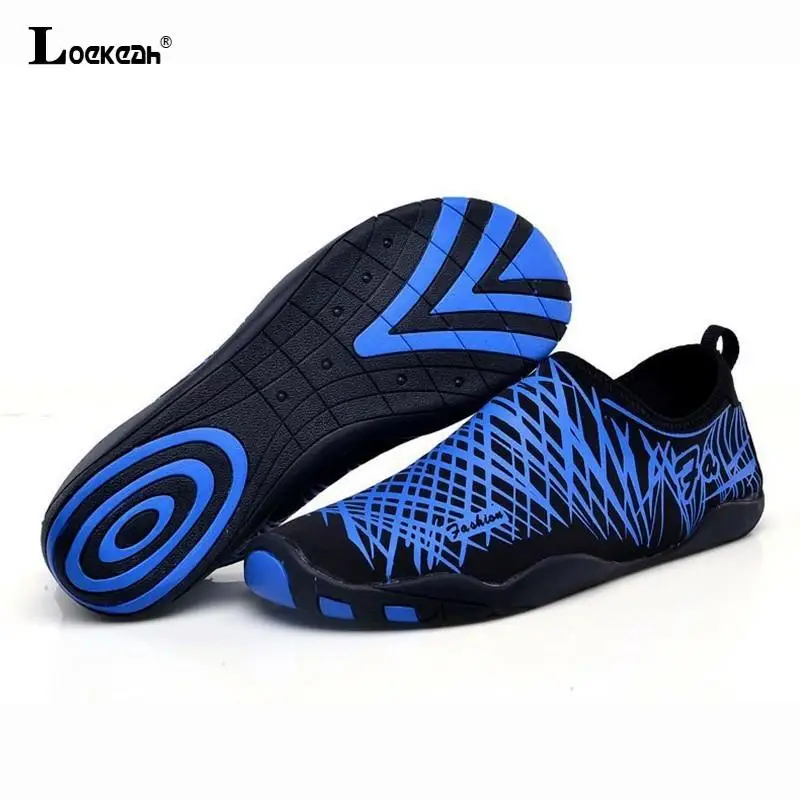 Кроссовки для плавания мужские и женские мягкая дышащая светильник пляжа легкие