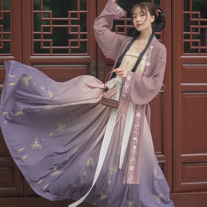 Женское традиционное китайское свадебное платье Hanfu, Осенние фантазийные карнавальные сказочные костюмы династии Тан, наряд для леди от AliExpress RU&CIS NEW