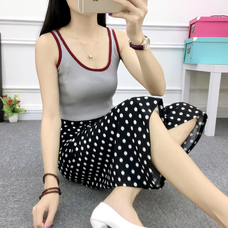 

Pants Women Printed Korean Style Loose Ankle-Length Trousers Womens Drawstring Harajuku Casual Summer Simple Vacation Pant Daily