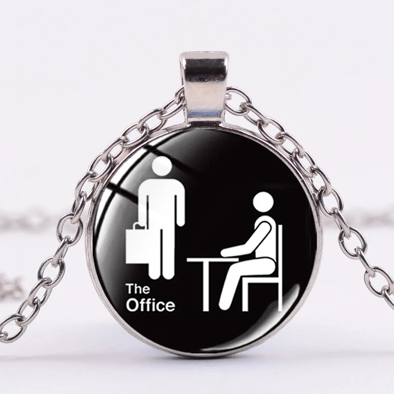 Художественный постер SIAN Hot TV The Office для мужчин и женщин сувенирное ожерелье с