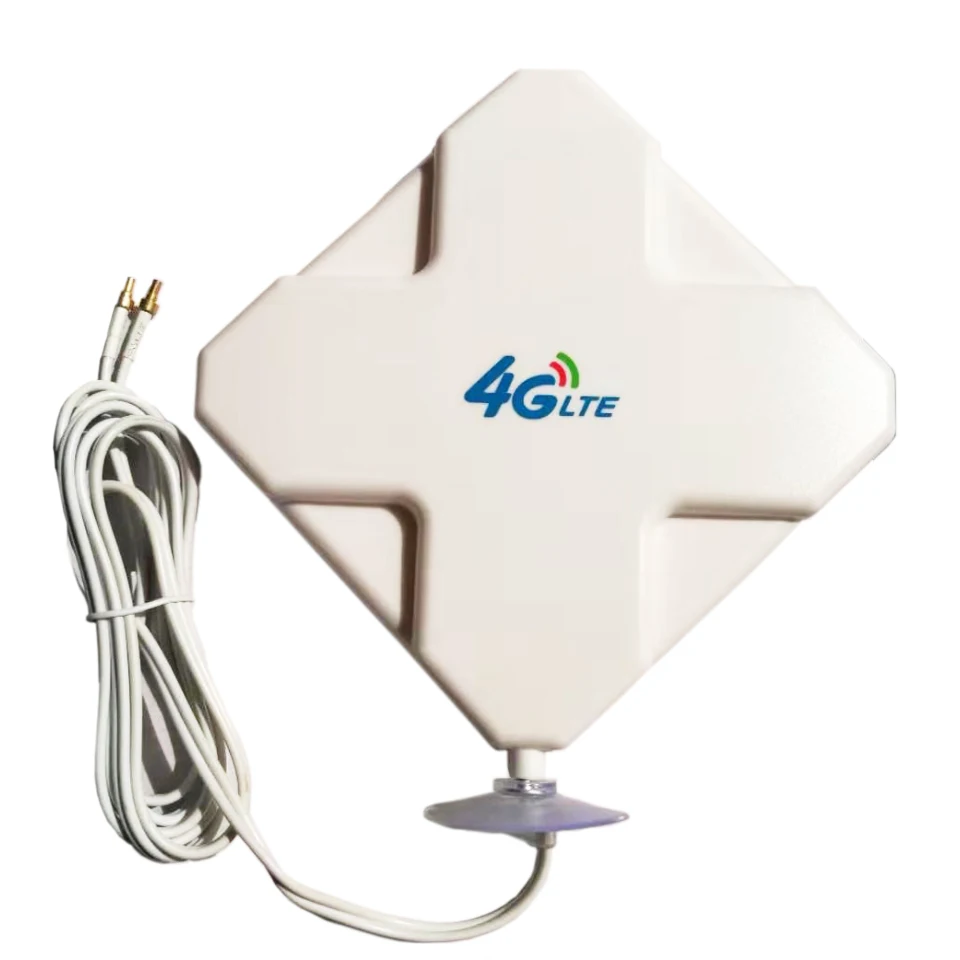 4G LTE антенна с высоким коэффициентом усиления 35dBi SMA TS9 интерфейс MIMO с двойной головкой Расширенный прием для Netgear Nighthawk роутер Huawei модем