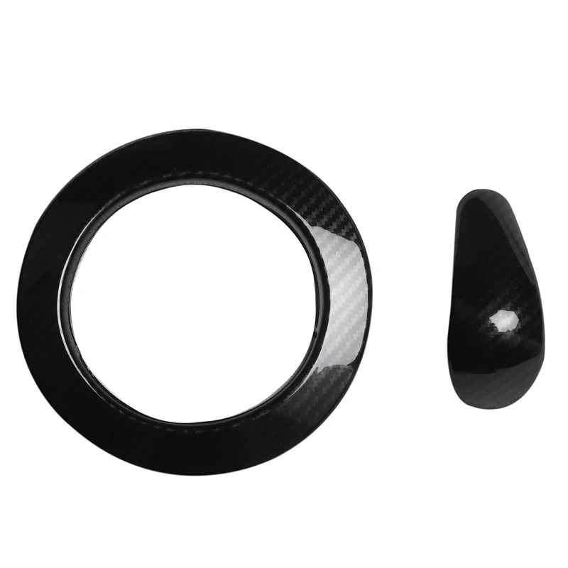 Центральная консоль из углеродного волокна 2 шт. ручка переключения передач