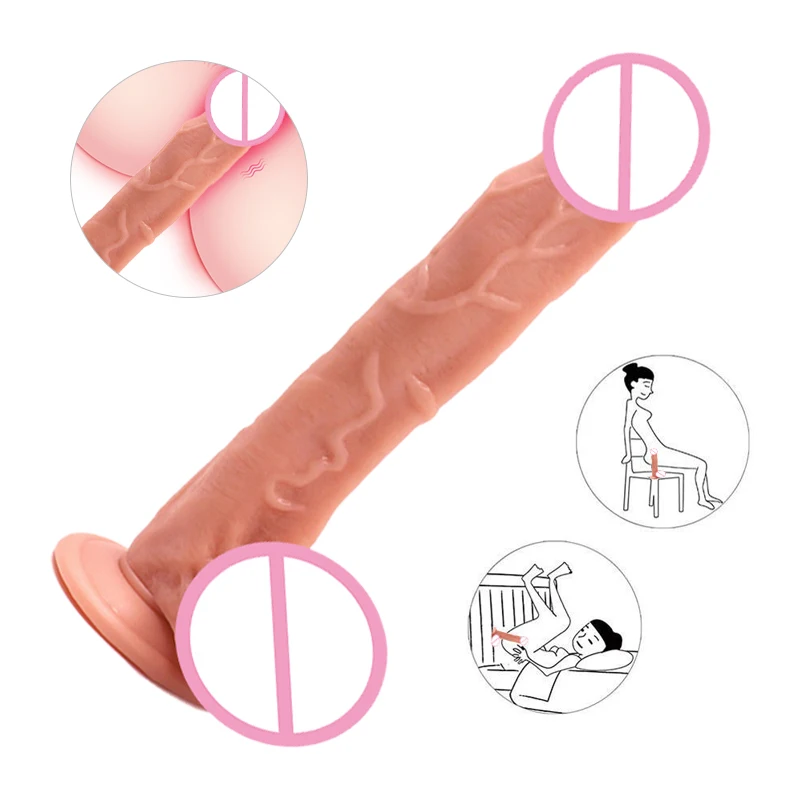Фаллоимитатор для взрослых секс игрушки силиконовый член женщин без Вибратор