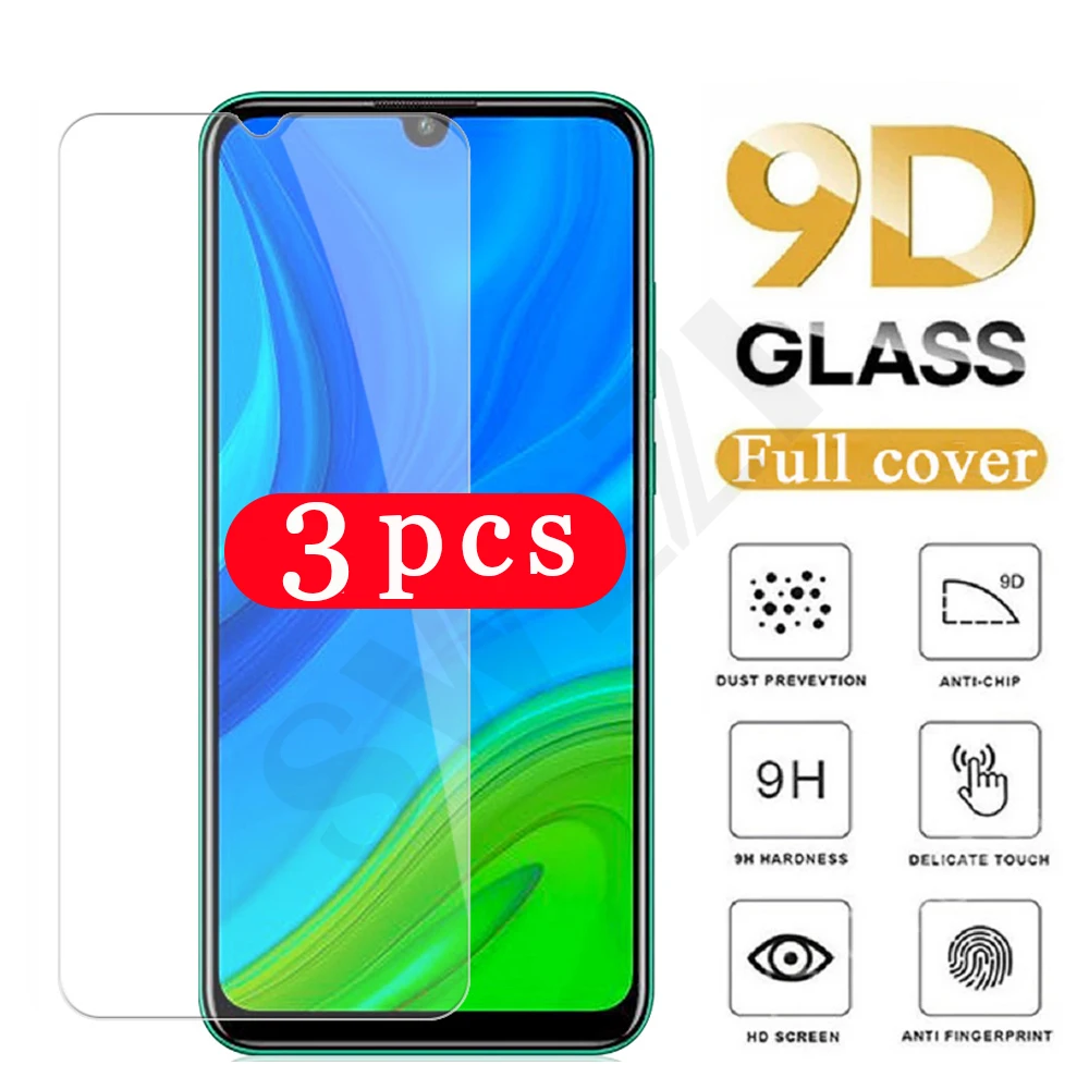

3-1Pcs HD protective film for Huawei p smart pro 2019 2020 2021 Z S plus 2018 tempered glass phone screen protector on the glass
