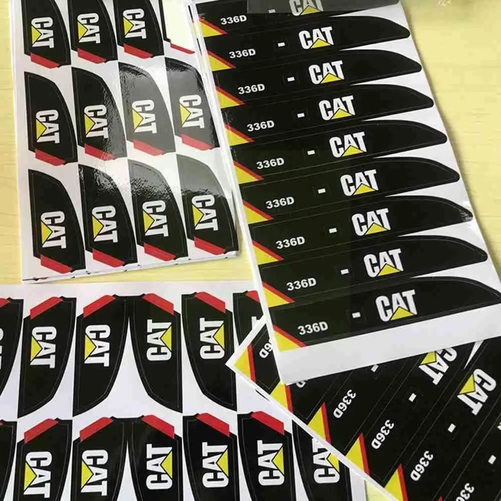 580 Accessories 1:14 Twenty-three Channel Full Metal стикер экскаватор Sticker Carter Аксессуары для кошек T4T2 |