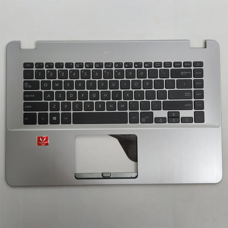 Бесплатная Доставка! 1 шт. 90% новый корпус с подставкой для рук ноутбука Asus X505 X505B