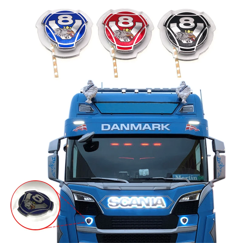 1X Логотип Griffin V8 подходит для шведского грузовика индивидуальный Передний