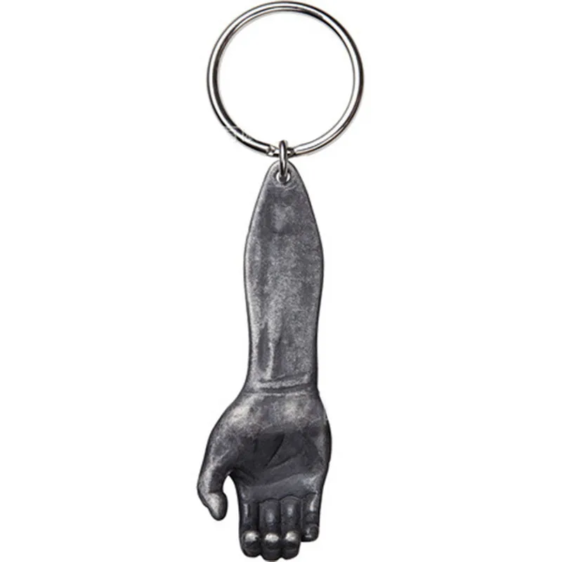 Металлический Штопор в виде руки с цепочкой для ключей ручной открывалка бутылок