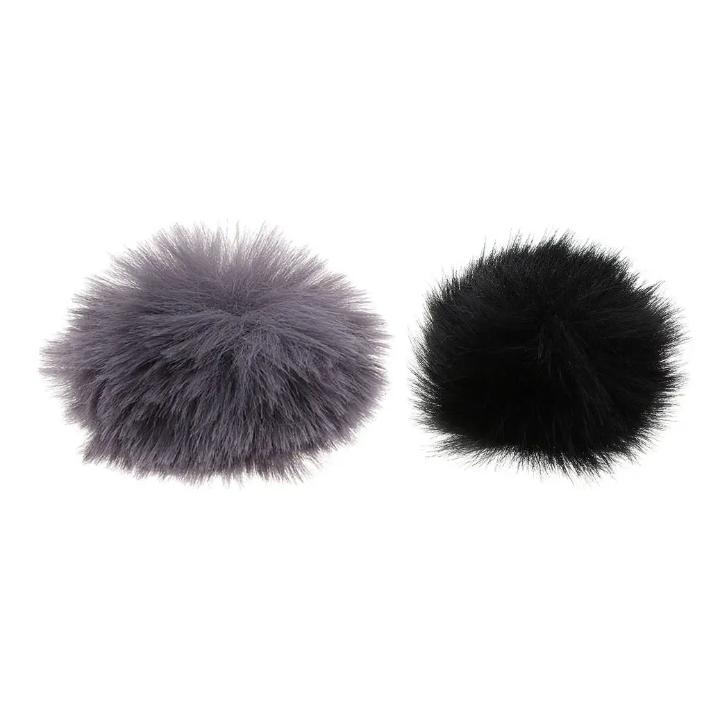 

Synthetic Fur Microphone Cover Mini Mic Windshield Protector
