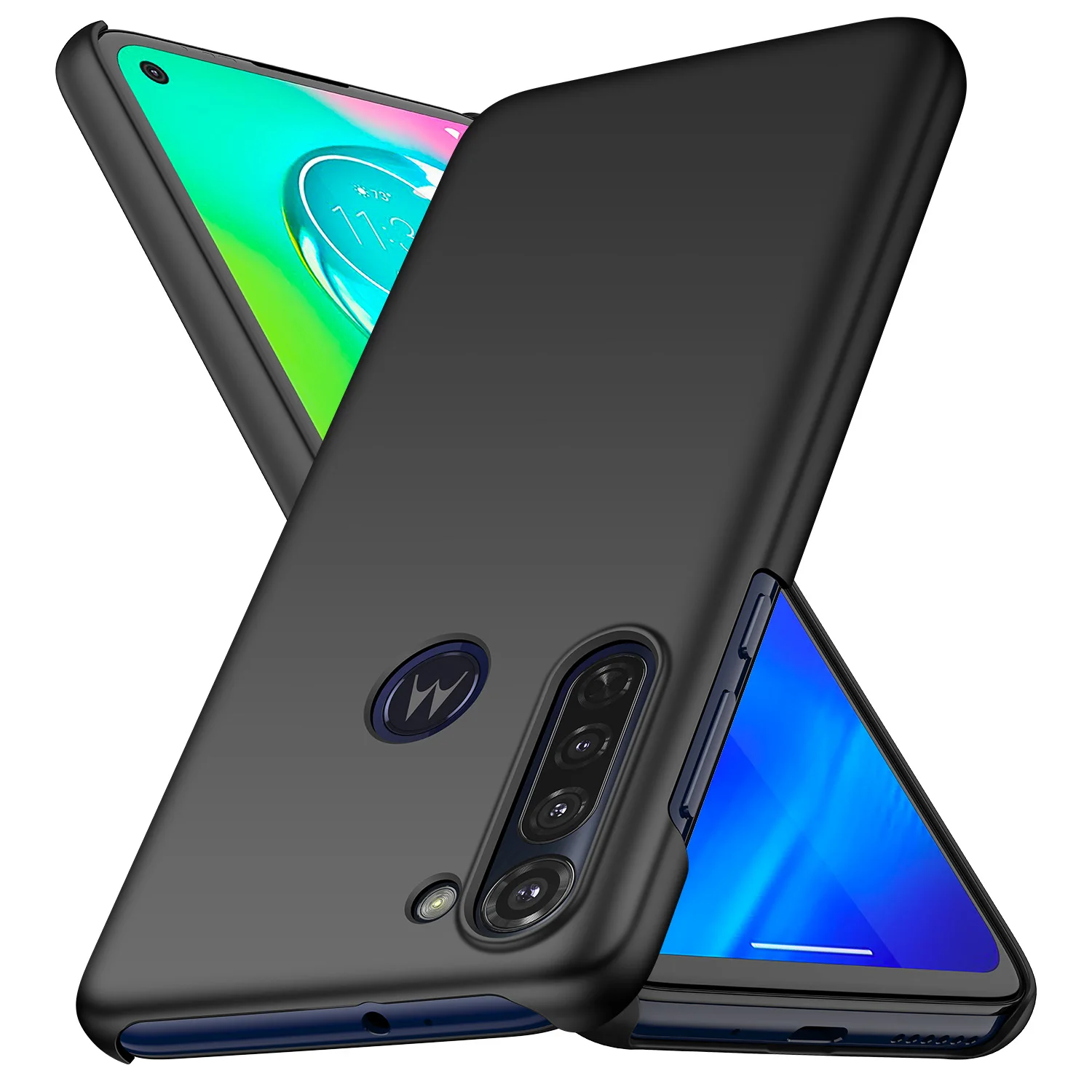 

For Moto G8/G8 Power/G8 Stylus Frosted Matte Plastic Hard Slim Full Protection Cover For Moto G8/G8 Power/G8 Stylus Cases