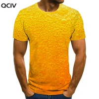qciv brand beer t shirt men bubble shirt print novel funny t shirts mens clothing summer casual tops streetwear big size