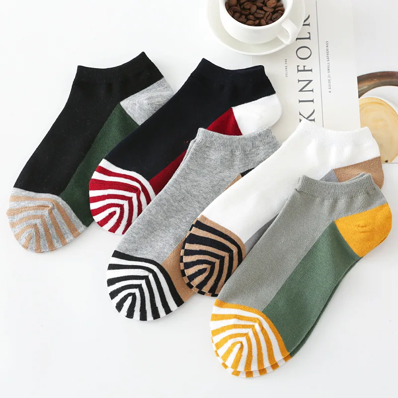 

Носки мужские тонкие хлопковые в японском стиле Харадзюку, весна-лето 31901