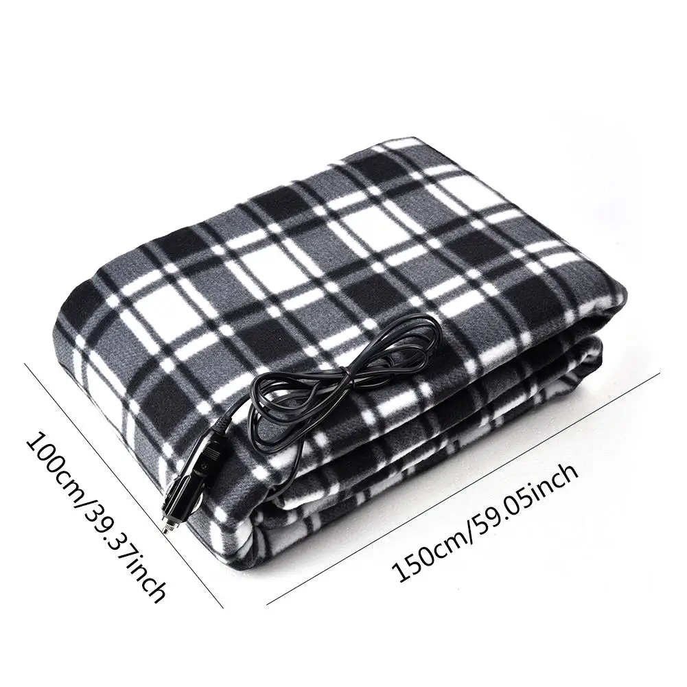 150*100 см 12 В Автомобильное Сетчатое теплое одеяло электрическое для зимы